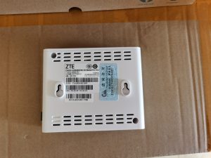 ZTE F401 FTTH YCICT 1GE PORT