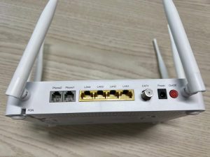 ZTE ZXHN F688 FTTH is aan die gang met katv yct