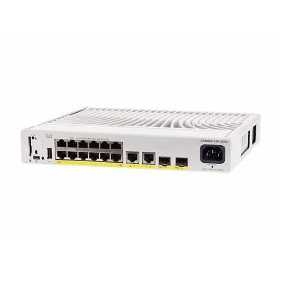 Przełącznik Cisco C9200CX-12P-2X2G-E