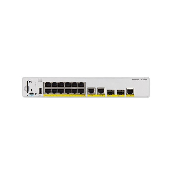 สวิตช์ Cisco C9200CX-12P-2X2G-A