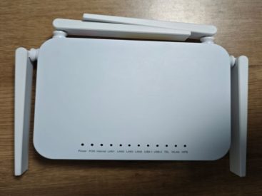 F870L FTTH WiFi 5 2 Antenna ont onu gpon